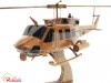 Máy bay gỗ mô hình - UH-1N HUEY