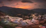 Ruộng bậc thang Lào Cai mùa nước đổ
