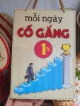 Bảng Gỗ treo trang trí tạo động lực (20x30cm)