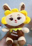 Quà tặng nhồi bông - Thỏ hoa mặt trời nhỏ 25cm