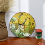 Đồng hồ gỗ tròn D30cm