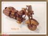 Xe mô tô gỗ mô hình - Harley 02