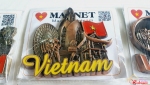 Magnet tấm hít 3D biểu tượng Việt Nam (8x10)