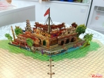 Thiệp 3D Việt Nam - Popup Huế 18cm x 18cm