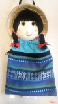 Túi đeo điện thoại hình búp bê 12x25cm