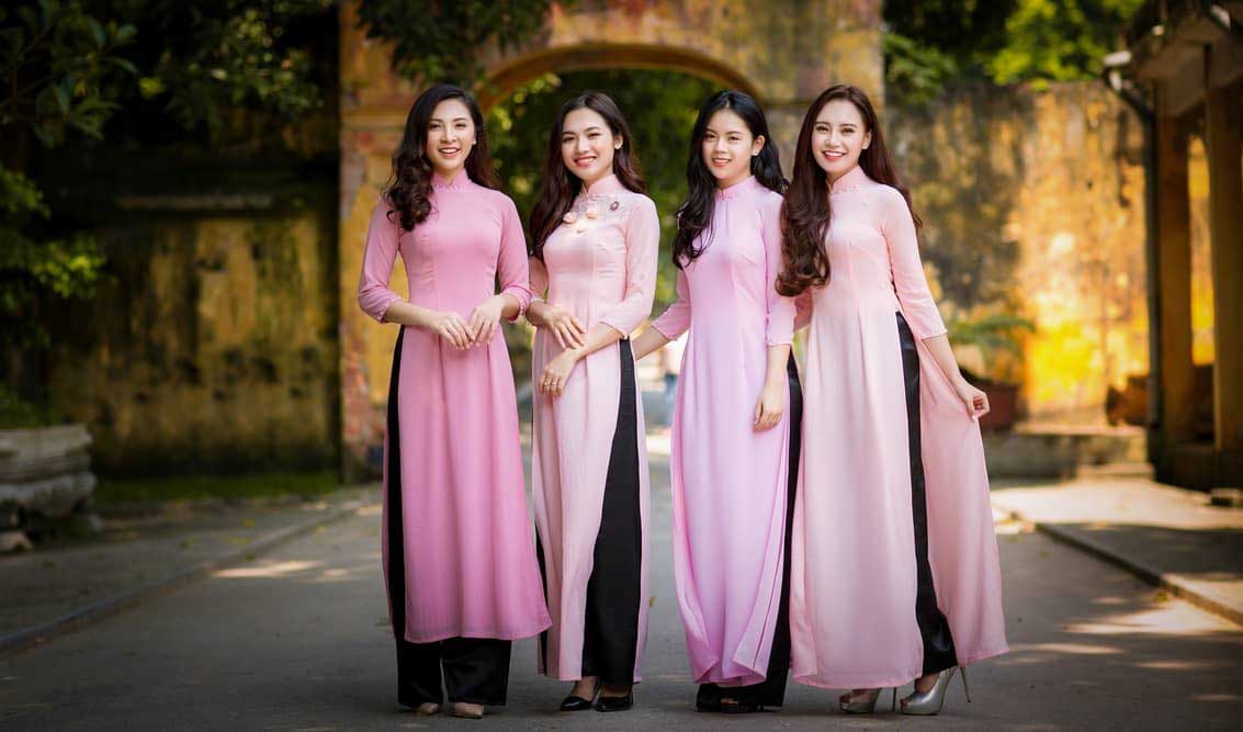 3 ao dai vietnam