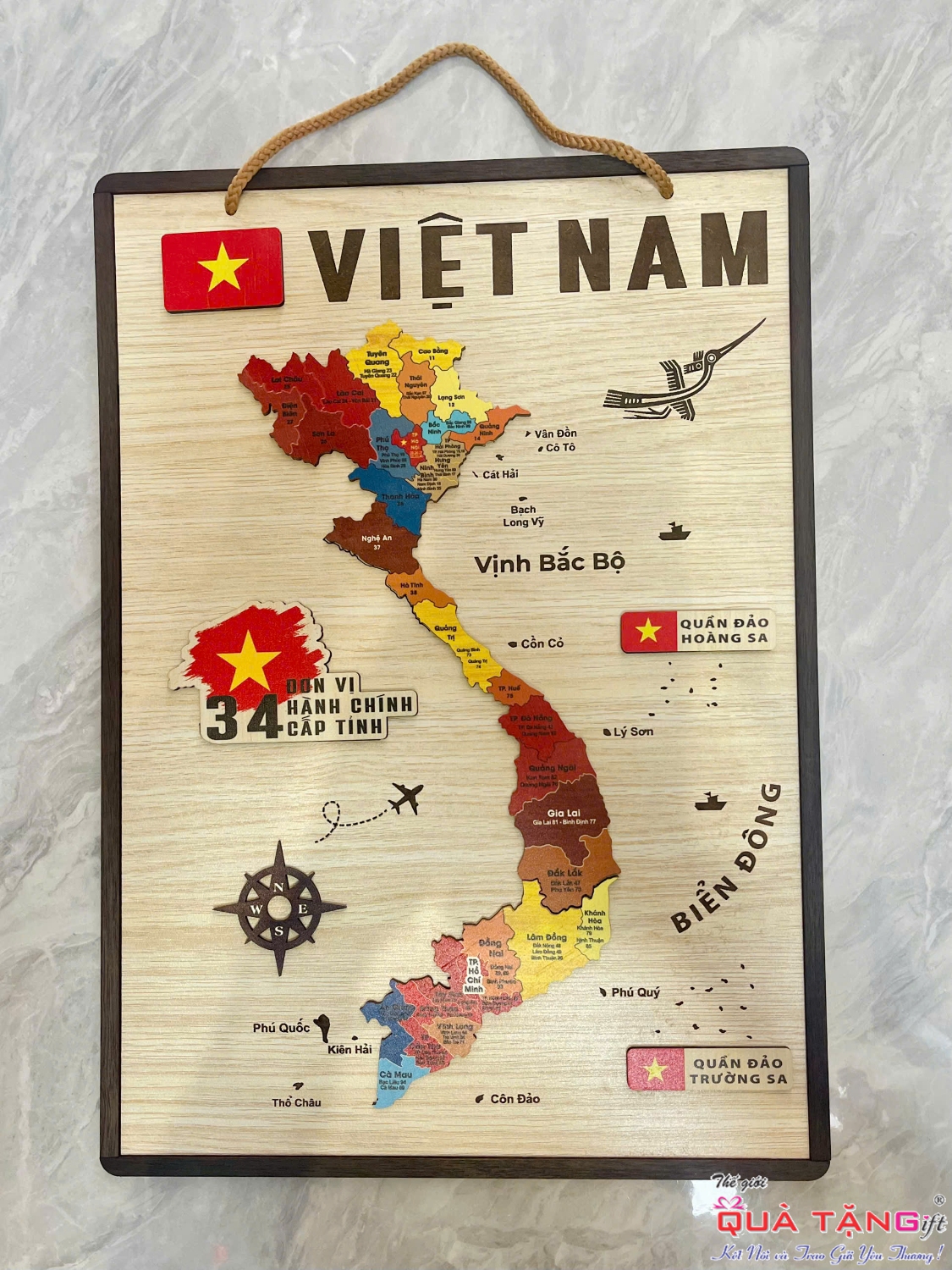 Bản đồ gỗ VN mới (1)